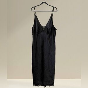 Vintage Secret Treasures Satin Slip Dress Night Dress Women’s Size 2X